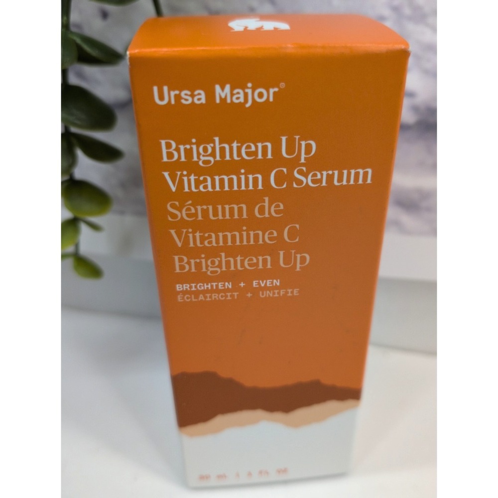 NIB!😍Ursa Major Brighten Up Vitamin C Serum 30ml/1oz Brighten + Even Skincare